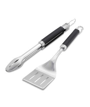 SET DE 2 UTENSILIOS DE INOXIDABLE WEBER