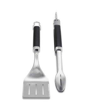 SET DE 2 UTENSILIOS DE INOXIDABLE WEBER