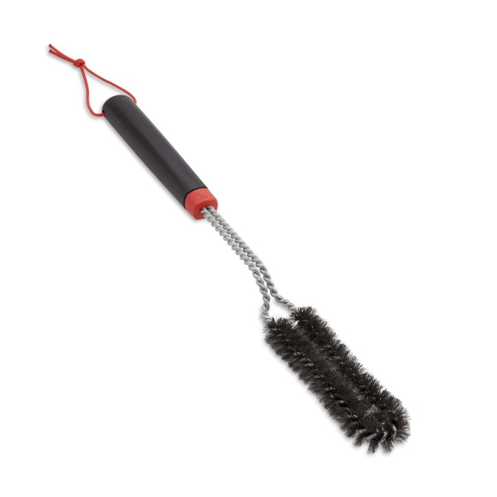 BROSSE POUR ZONES DIFFICILES D’ACCÈS (46cm) AVEC POILS EN ACIER INOXYDABLE WEBER BROSSE POUR ZONES DIFFICILES D’ACCÈS (46cm) AVEC POILS EN ACIER INOXYDABLE WEBER
