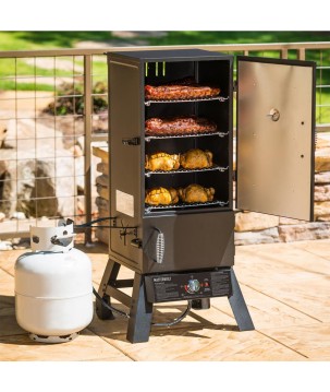 AHUMADOR DUAL:  GAS/CARBÓN MASTERBUILT (MDS 230S)