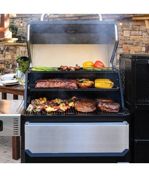 BARBACOA DE CARBÓN / AHUMADOR GRAVITY SERIES 1050 MASTERBUILT (MCG1050G)