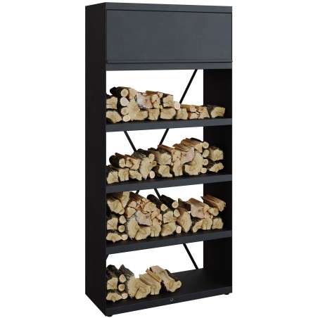 WOOD STORAGE OFYR BLACK WSB-100