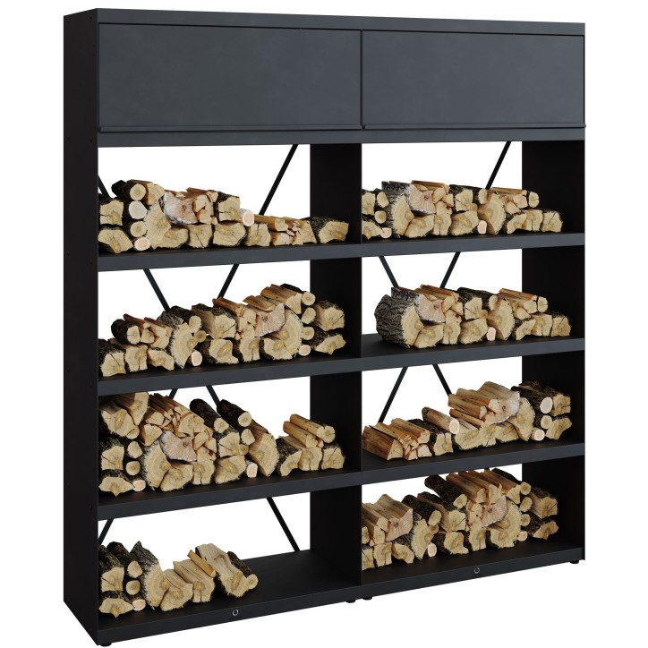 WOOD STORAGE OFYR BLACK WSB-200 WOOD STORAGE OFYR BLACK WSB-200