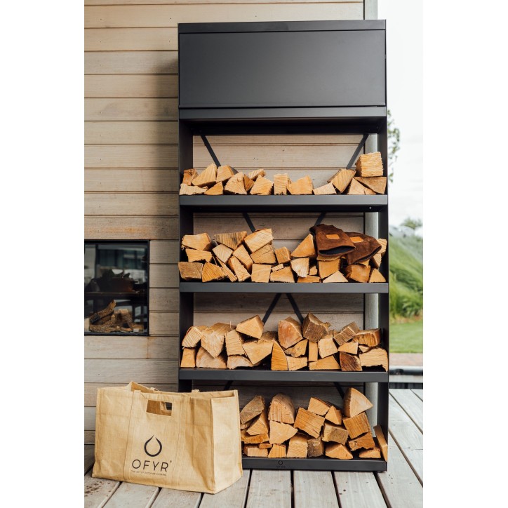 WOOD STORAGE OFYR BLACK WSB-100 WOOD STORAGE OFYR BLACK WSB-100