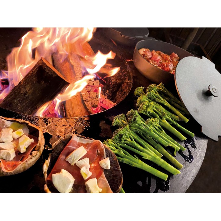 JUEGO DE 2 SARTENES DE HIERRO FUNDIDO OFYR JUEGO DE 2 SARTENES DE HIERRO FUNDIDO OFYR