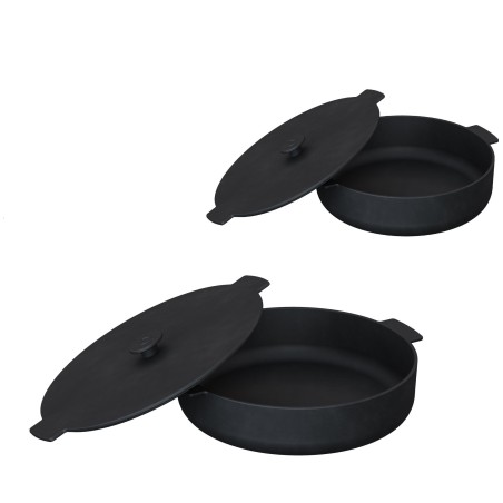 SET DE 2 CASSEROLES EN FONTE OFYR