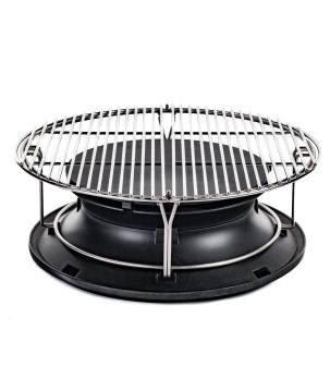 "SlōRoller" - INSERT À FUMER ET GRILLE DE CUISSON KAMADO JOE POUR CLASSIC JOE