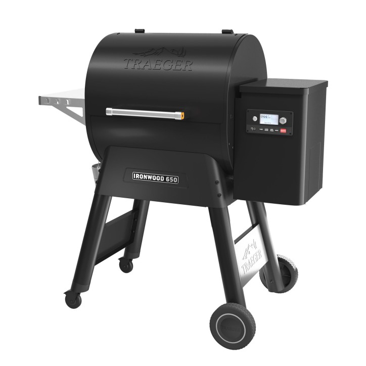 BARBECUE À PELLETS TRAEGER IRONWOOD 650 + HOUSSE + TABLETTE AVANT EN CADEAU BARBECUE À PELLETS TRAEGER IRONWOOD 650 + HOUSSE + TABLETTE AVANT EN CADEAU