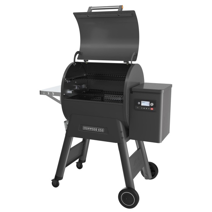 BARBECUE À PELLETS TRAEGER IRONWOOD 650 + HOUSSE + TABLETTE AVANT EN CADEAU BARBECUE À PELLETS TRAEGER IRONWOOD 650 + HOUSSE + TABLETTE AVANT EN CADEAU