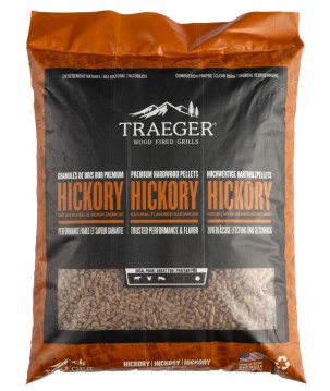 PELLETS DE MADERA - HICKORY 9 KG TRAEGER