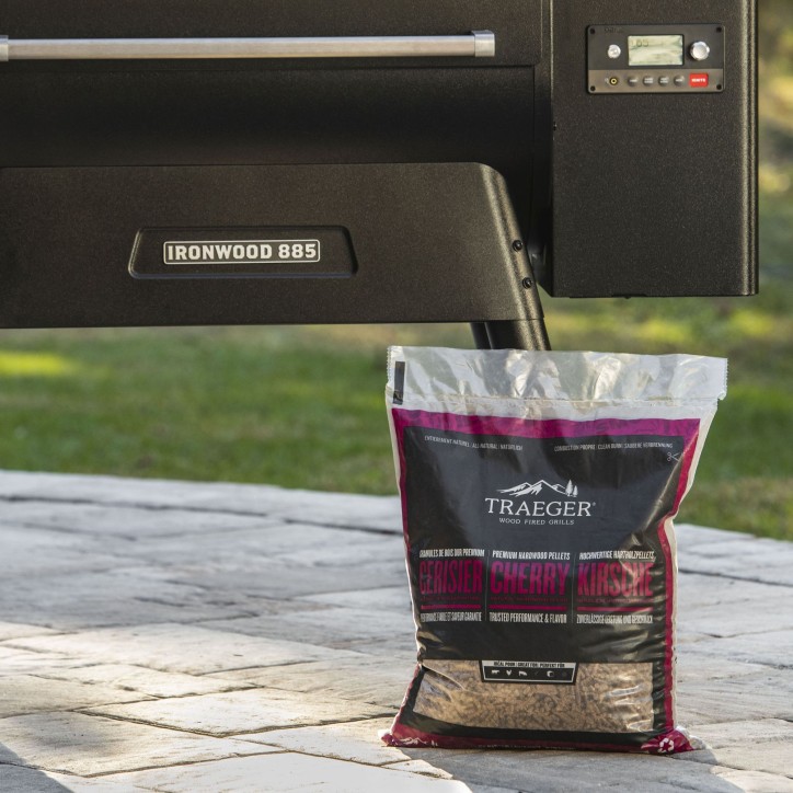 WOOD PELLETS - CHERRY 9 KG TRAEGER