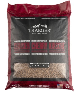 PELLETS DE MADERA - CHERRY 9 KG TRAEGER
