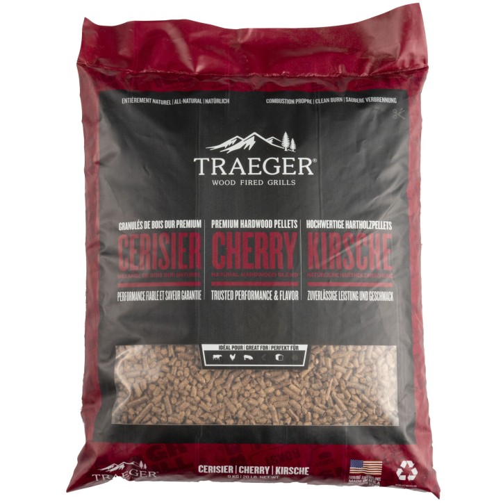 WOOD PELLETS - CHERRY 9 KG TRAEGER