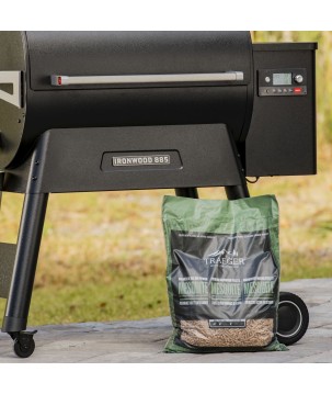 PELLETS DE MADERA - MESQUITE 9 KG TRAEGER