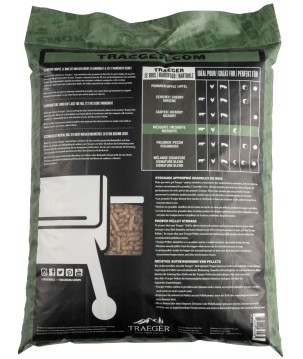 PELLETS DE BOIS - MESQUITE 9 KG TRAEGER