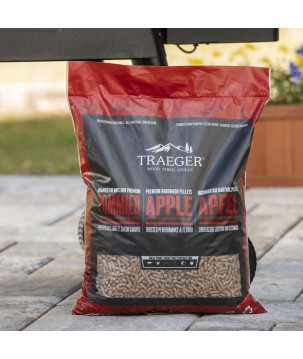 PELLETS DE MADERA - MANZANO 9 KG TRAEGER