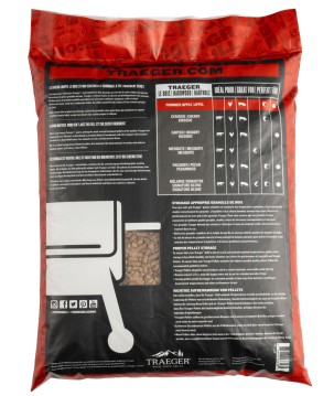 PELLETS DE MADERA - MANZANO 9 KG TRAEGER