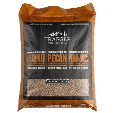 WOOD PELLETS - PECAN 9 KG TRAEGER
