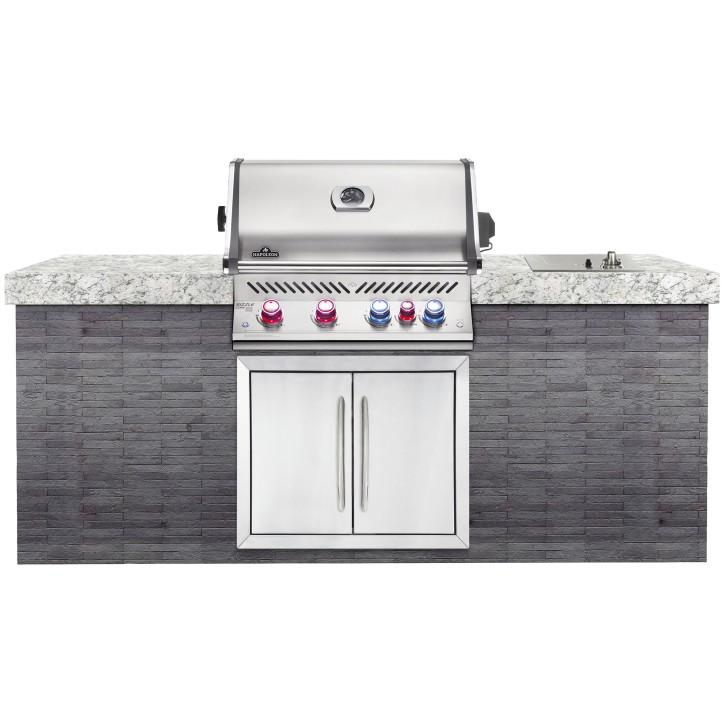 BARBECUE ENCASTRÉ NAPOLEON SERIES 700 44'' À BRÛLEUR ARRIÈRE INFRAROUGE INOX - 110 cm