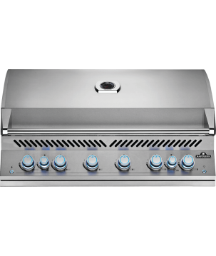 BARBACOA NAPOLEON SERIE 700 44'' CON QUEMADOR TRASERO INFRARROJO DUAL INOX EMPOTRADA - 110 cm