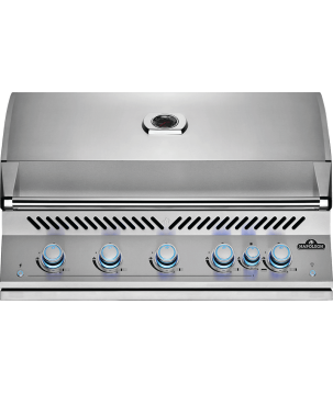 BARBACOA NAPOLEON SERIE 700 38'' CON QUEMADOR TRASERO INFRARROJO INOX EMPOTRADA - 96 cm