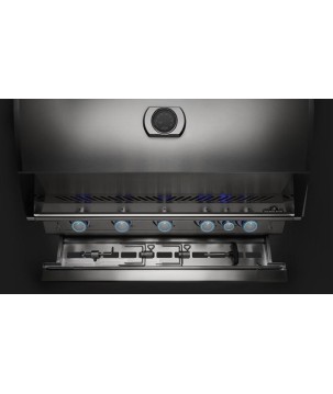 BARBACOA NAPOLEON SERIE 700 CON QUEMADOR TRASERO INFRARROJO INOX EMPOTRADA - 96 cm