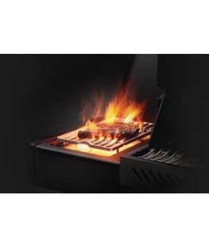 BARBECUE NAPOLEON PHANTOM PRESTIGE 500 WITH INFRARED SIDE AND REAR BURNERS MATTE BLACK