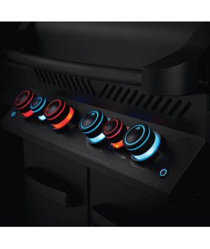 BARBACOA NAPOLEON PHANTOM PRESTIGE 500 CON QUEMADOR LATERAL Y TRASERO INFRARROJOS NEGRO MATE