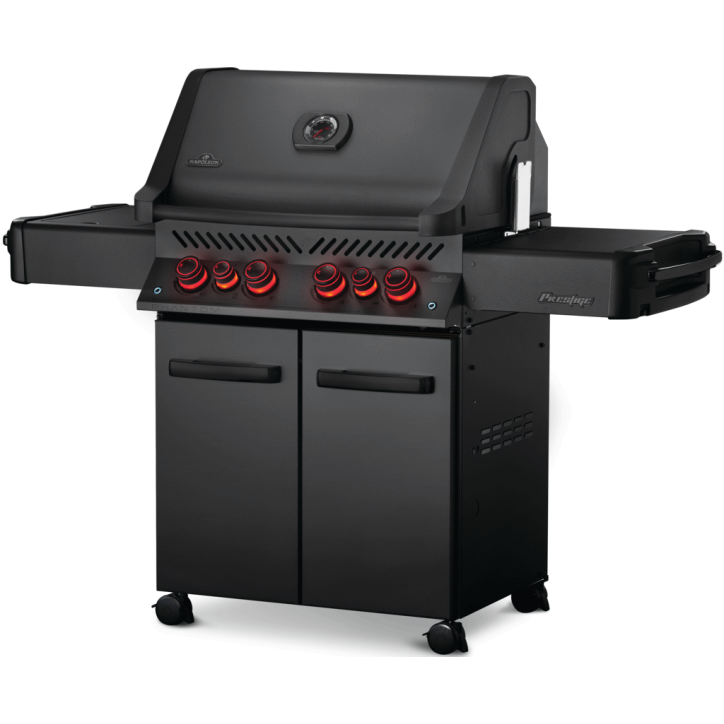 BARBECUE NAPOLEON PHANTOM PRESTIGE 500 À BRÛLEURS LATÉRAL ET ARRIÈRE INFRAROUGES NOIR MAT BARBECUE NAPOLEON PHANTOM PRESTIGE 500 À BRÛLEURS LATÉRAL ET ARRIÈRE INFRAROUGES NOIR MAT