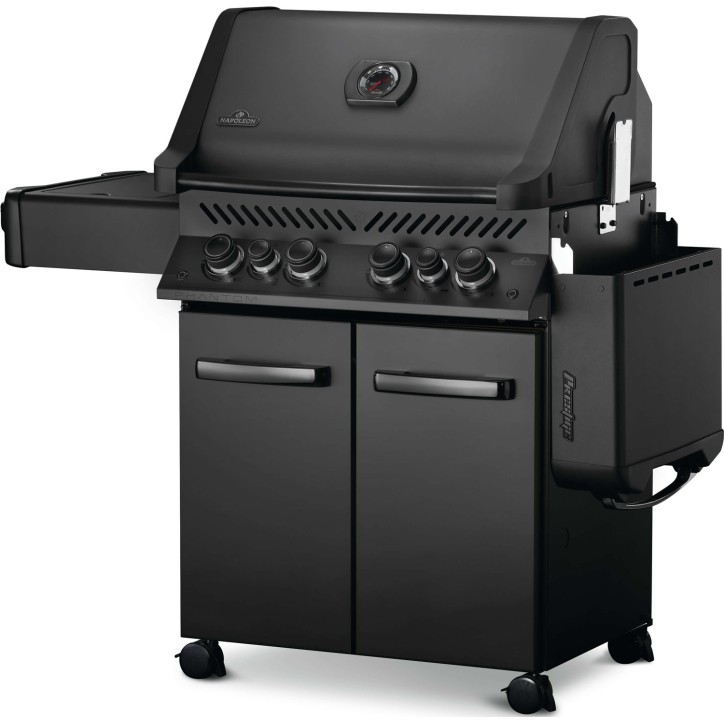 BARBECUE NAPOLEON PHANTOM PRESTIGE 500 À BRÛLEURS LATÉRAL ET ARRIÈRE INFRAROUGES NOIR MAT BARBECUE NAPOLEON PHANTOM PRESTIGE 500 À BRÛLEURS LATÉRAL ET ARRIÈRE INFRAROUGES NOIR MAT