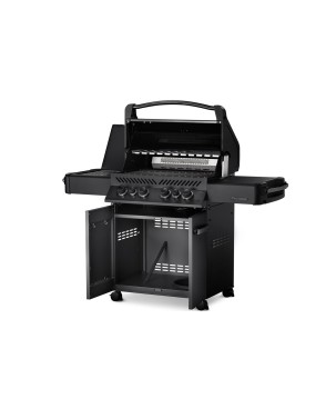 BARBECUE NAPOLEON PHANTOM PRESTIGE 500 WITH INFRARED SIDE AND REAR BURNERS MATTE BLACK