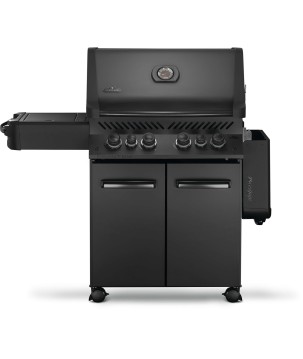 BARBACOA NAPOLEON PHANTOM PRESTIGE 500 CON QUEMADOR LATERAL Y TRASERO INFRARROJOS NEGRO MATE