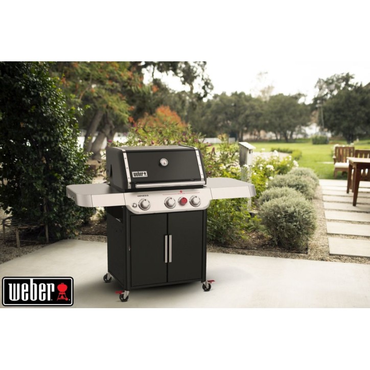 WEBER GENESIS E-325S BLACK BARBECUE WEBER GENESIS E-325S BLACK BARBECUE